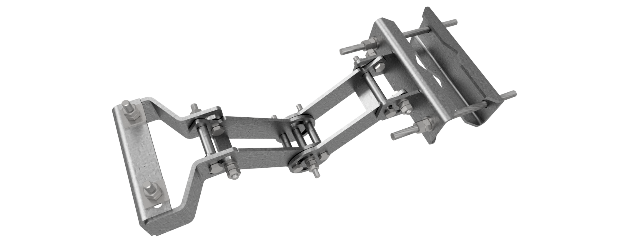 TILTBRACKET Tiltable Antenna Bracket, Flexible Offset 260mm540mm Griptel